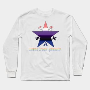 Texas Pride-Genderfluid Long Sleeve T-Shirt